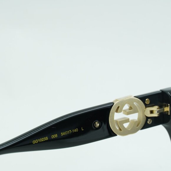 Gucci GG1023S 008 Cat Eye Sunglasses - Black\Grey Gradient - Picture 8 of 11